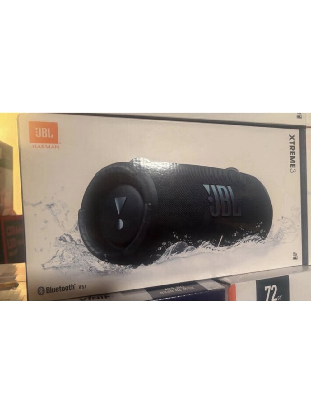 JBL Xtreme 3 Blue Portable Bluetooth Speaker Waterproof